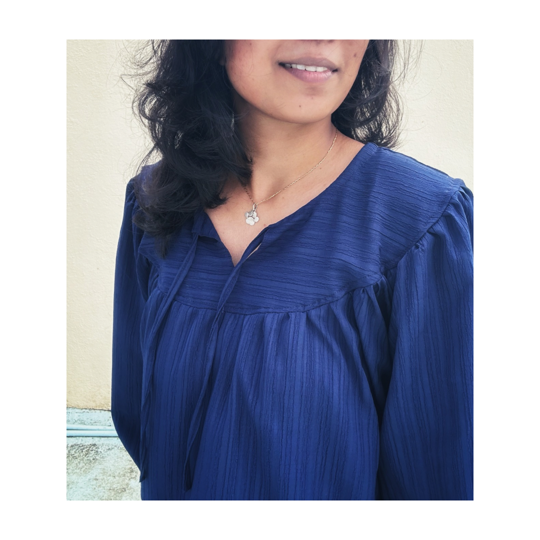 Blue Basics - casual top