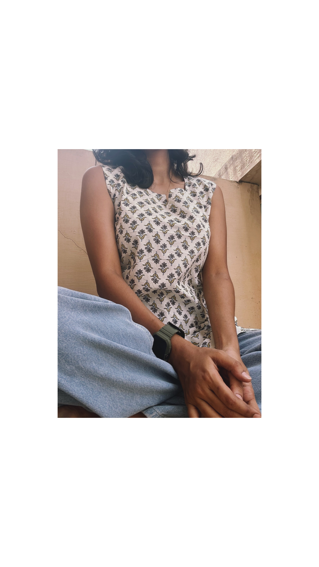 Everyday Sleeveless Kurti